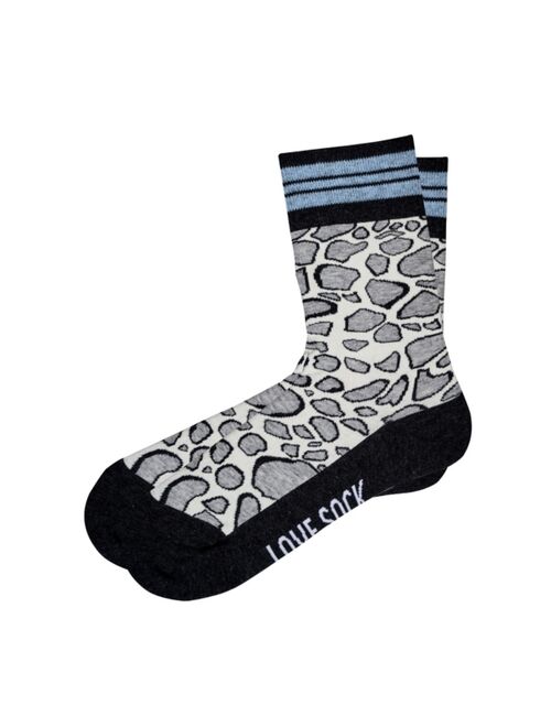 Love Sock Company Leopard Organic Cotton Women's Quarter Socks