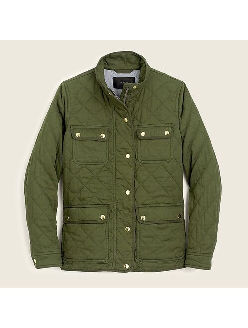 J.Crew Quilted downtown field jacket
