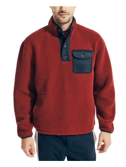 Men's Fleece Quarter-Button Pullover