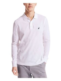 Men's Classic-Fit Long-Sleeve Deck Polo Shirt