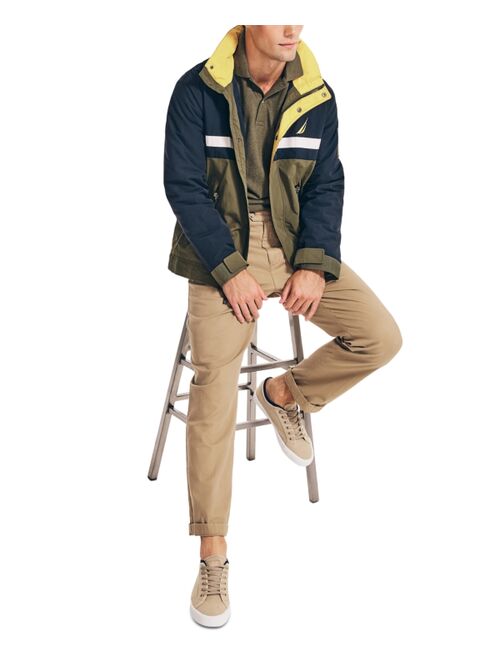 Nautica Men's Heritage Colorblocked Water-Resistant Jacket