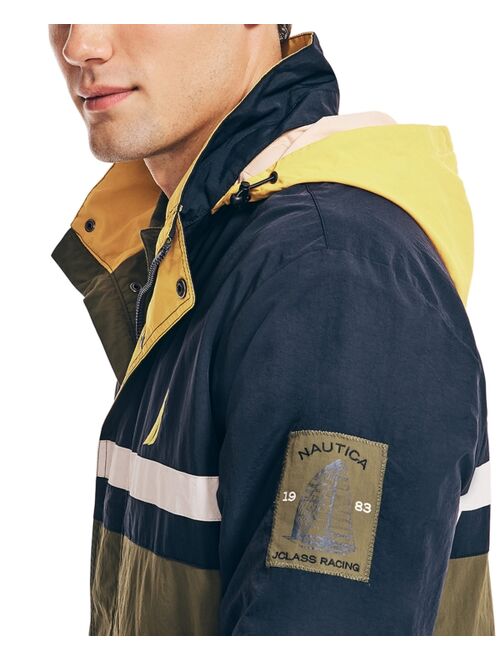 Nautica Men's Heritage Colorblocked Water-Resistant Jacket