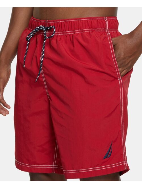 Nautica Men's Quick Dry Nylon  8" Swim Trunks