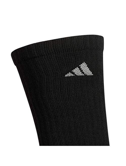 adidas mens Athletic Cushioned Crew Socks (6-pair)