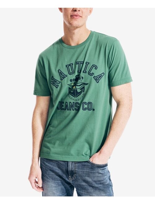 Nautica Men's Jeans Co. Sustainably Crafted Logo Graphic T-shirt