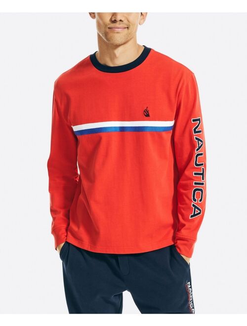 Nautica Men's Chest Stripe T-shirt