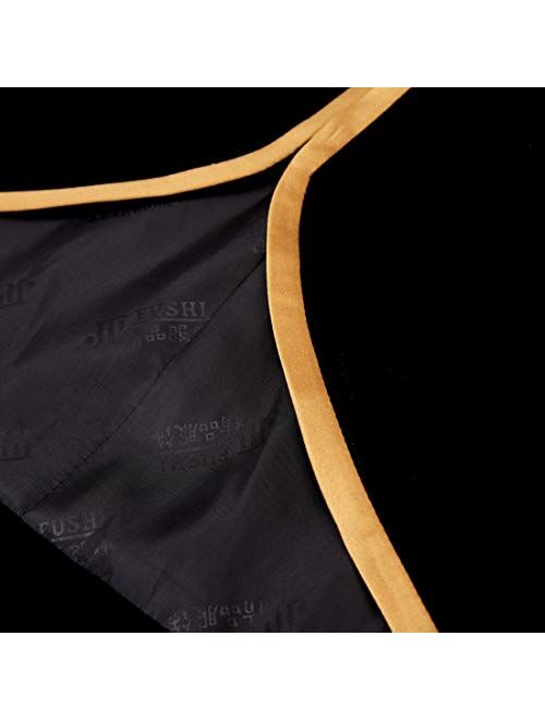 PYJTRL Mens Stylish Court Prince Black Velvet Gold Embroidery Blazer Suit Jacket