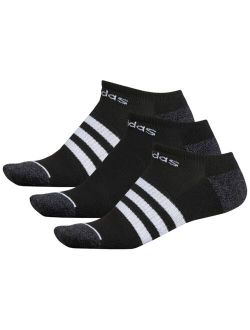 Men's 3-Pk. Solid No-Show Socks