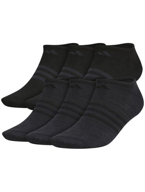 Adidas Men's 6-Pk. Superlite II Solid No-Show Socks