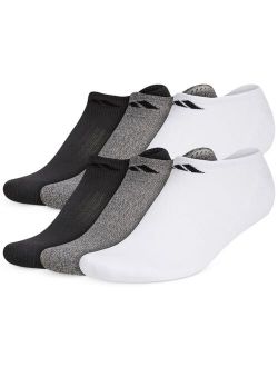 Men's 6-Pack Athletic Cushioned No-Show Socks