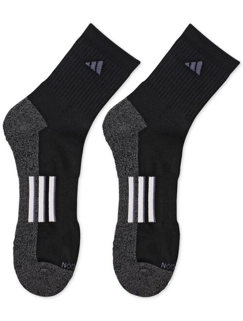 Adidas Men's 2-Pk. ClimaLite® Mid-Crew Socks