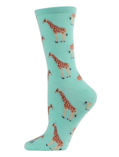 MeMoi Women's Giraffes Socks
