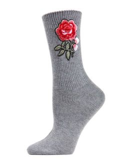 Rose Path Women's Crew Socks
