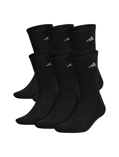 Men's adidas 6-pack Athletic Cushioned Crew Socks