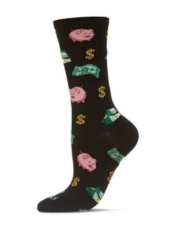 Women's Money In The Bank Rayon from Bamboo Crew Socks