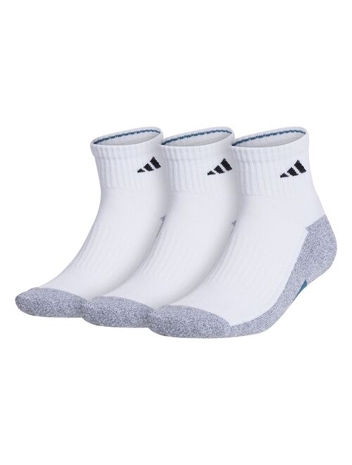 Men's adidas 3-pack Cushioned Quarter Socks