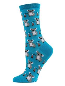 Women's Camping Koalas Crew Socks