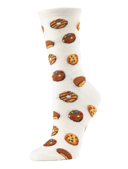 MeMoi Women's Cookies Crew Socks
