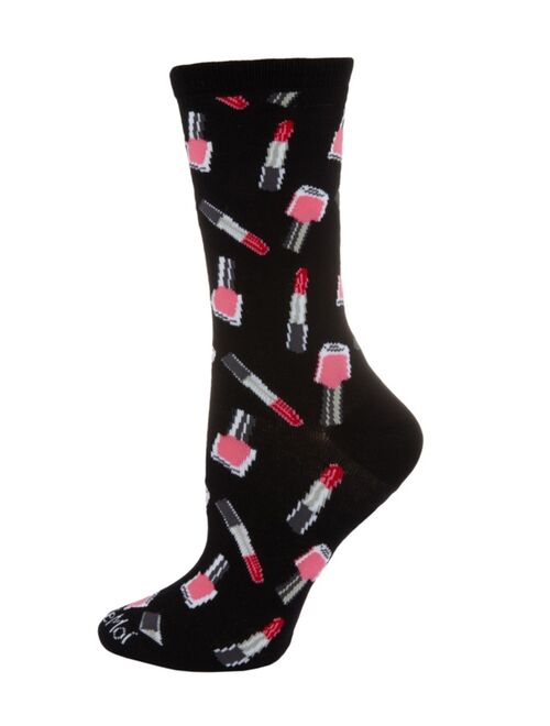 MeMoi Lipstick Women's Novelty Socks