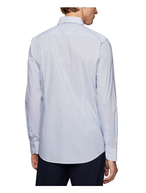Hugo Boss BOSS Men's Slim-Fit Cotton Shirt