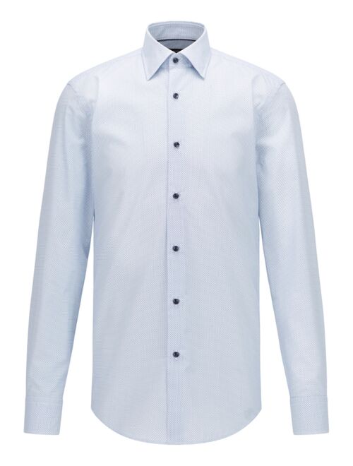 Hugo Boss BOSS Men's Slim-Fit Cotton Poplin Shirt