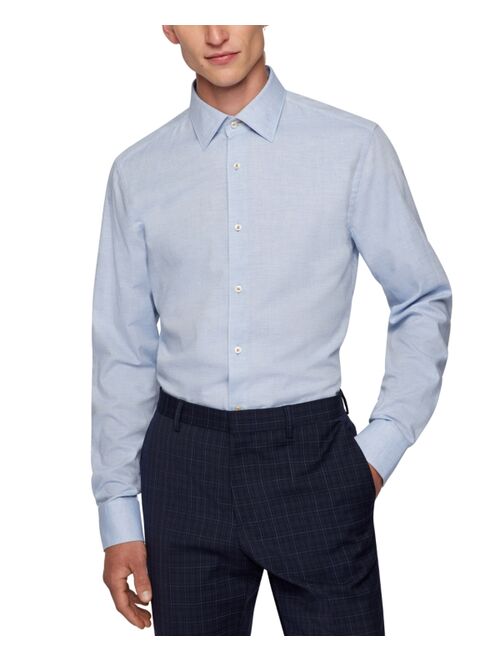 Hugo Boss BOSS Men's Long-Sleeved Slim-Fit Shirt