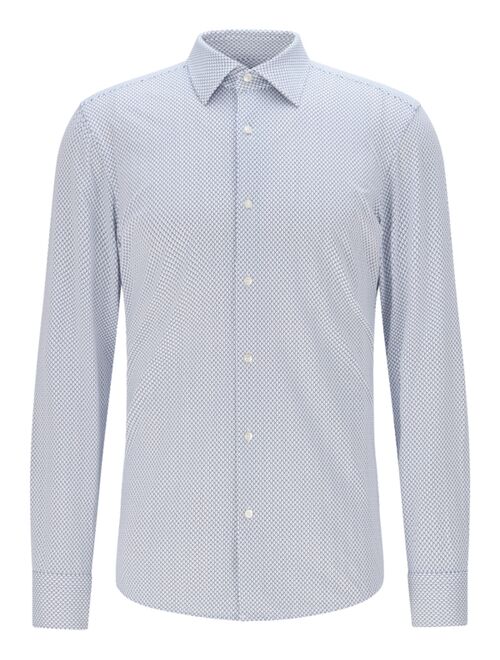 Hugo Boss BOSS Men's Slim-Fit Printed Shirt