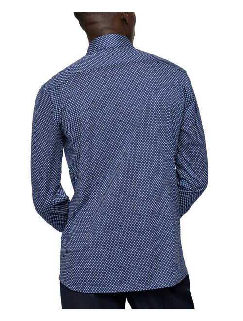 Hugo Boss BOSS Men's Slim-Fit Cotton Jersey Shirt