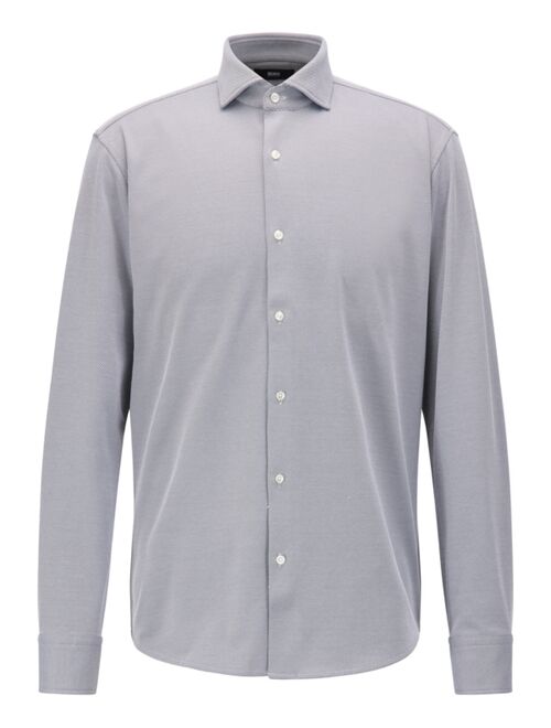 Hugo Boss BOSS Men's Regular-Fit Cotton Shirt