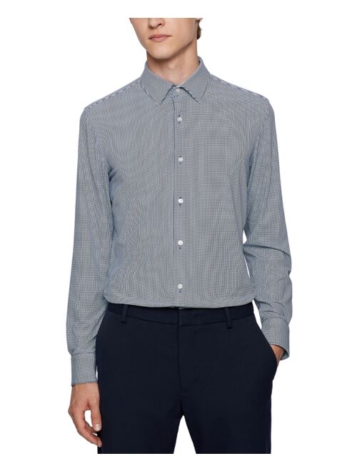 Hugo Boss BOSS Men's Printed Slim-Fit Shirt