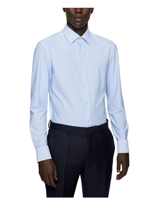 Hugo Boss BOSS Men's Slim-Fit Jersey Shirt