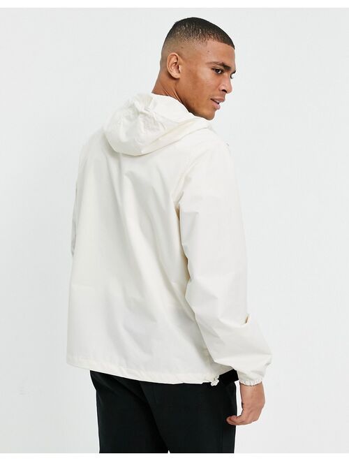 New Look overhead jacket with pouch pocket in off white