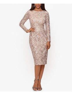 Sequin & Lace Dress