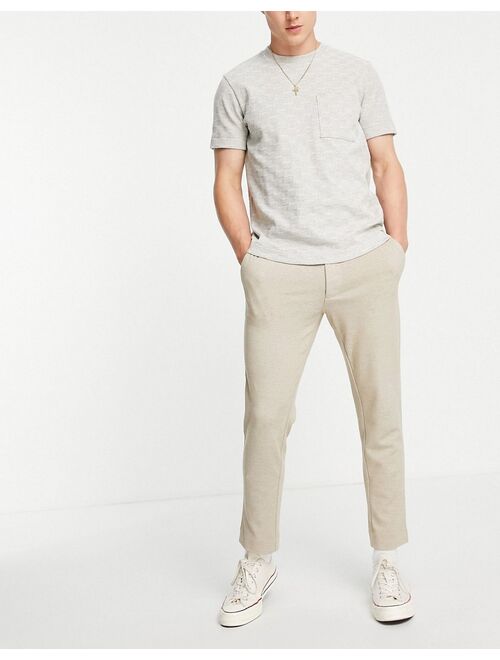 New Look coordinating pants in oatmeal