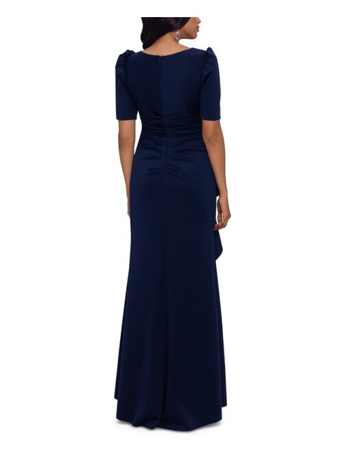 Xscape Cascading Ruffle Gown