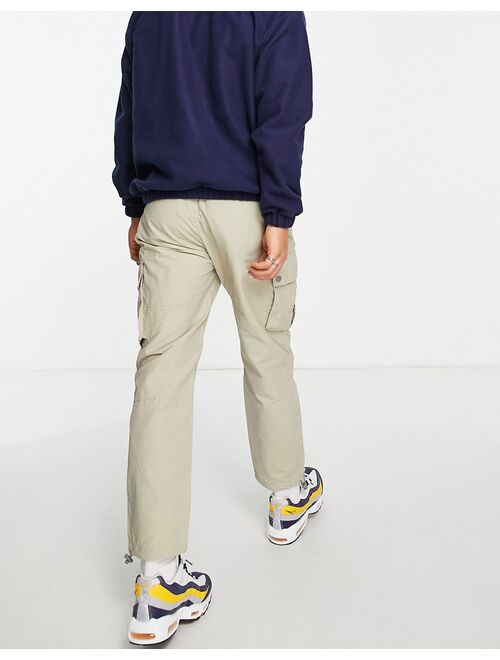 New Look cargo trackpants in stone