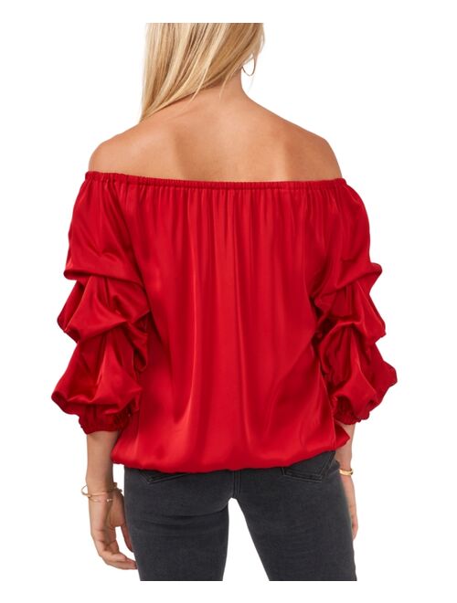 Vince Camuto Off-The-Shoulder Balloon-Sleeve Top