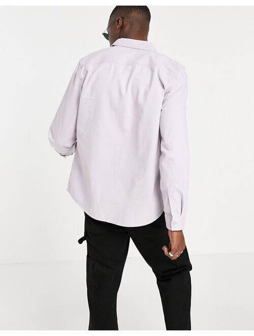 New Look long sleeve shirt in lilac