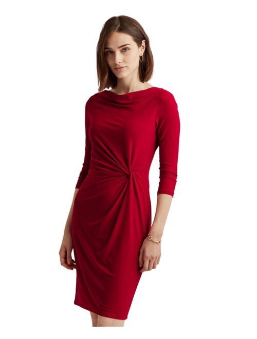 Polo Ralph Lauren Twisted-Knot Jersey Dress
