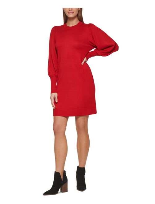 Vince Camuto Balloon-Sleeve Knit Dress