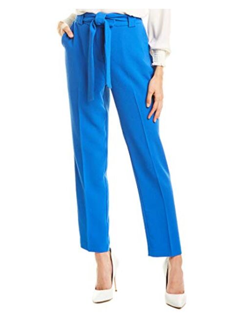 Vince Camuto Women's Slim Belted Pants