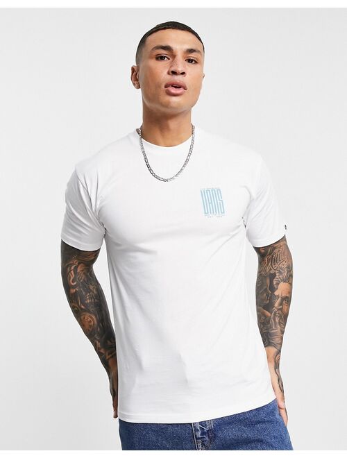 Vans Stretched back print t-shirt in white