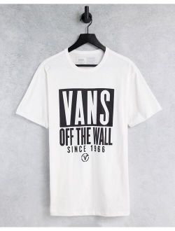 Type Stack Off The Wall t-shirt in white