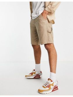 utility short in beige Exclusive at ASOS