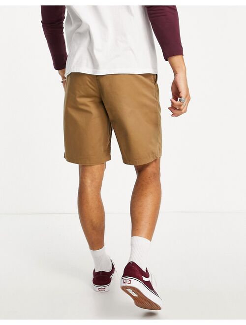Vans Authentic relaxed chino shorts in tan