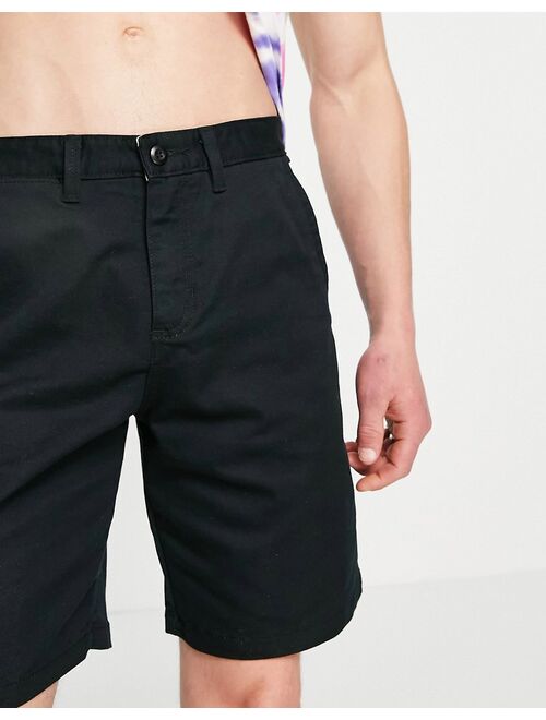 Vans Authentic stretch shorts in black