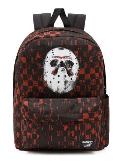 X Friday the 13th Terror Old Skool IIII backpack in black/red