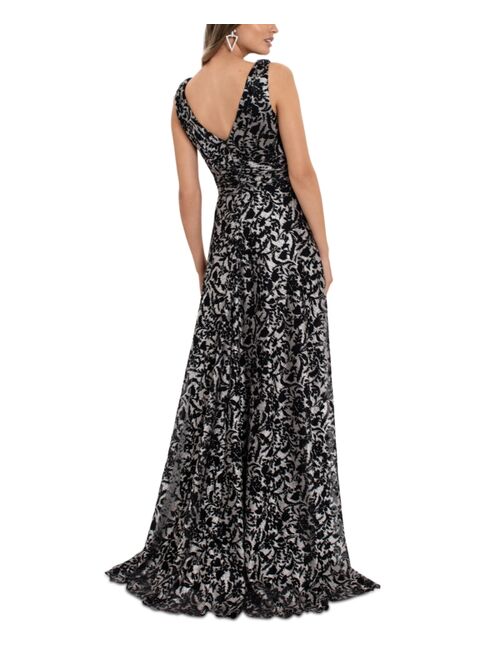 Betsy & Adam Floral-Lace Gown