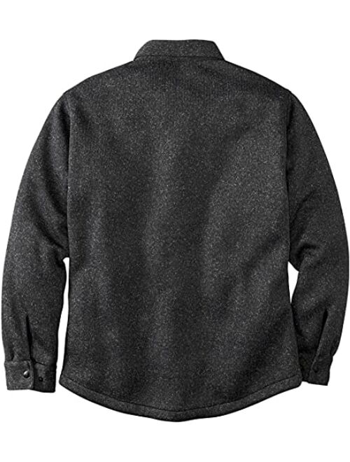 Legendary Whitetails Men's The Camp Rebel Sweater Fleece Shirt Jacket