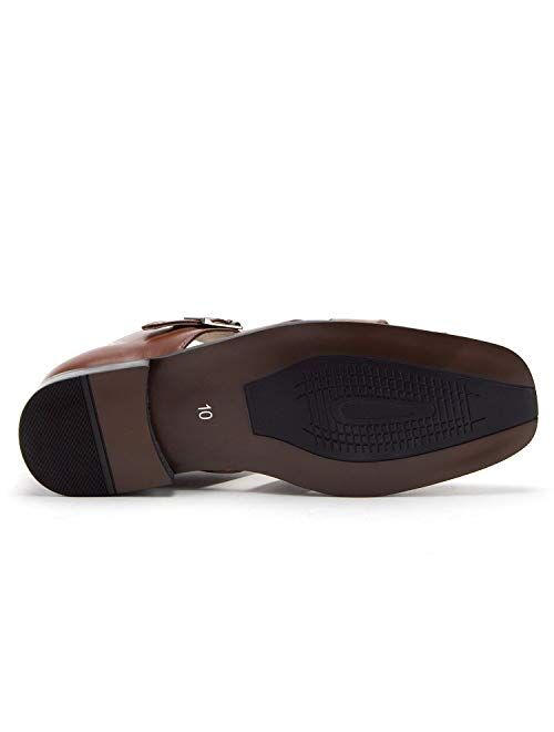 Jazamé Men's 44390 Formal Slip On Closed Toe Fisherman Dress Sandals Summer Shoes